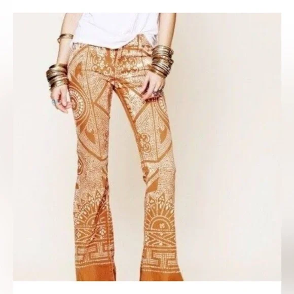 Free People Rare Discharge Bali Flare size 28 - Picture 3 of 14